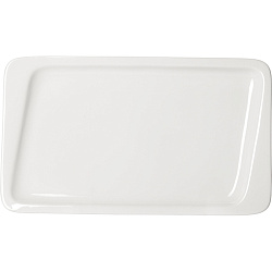 Тарелка прямоугольная 30х18см фарфор «Кунстверк» KUNSTWERK