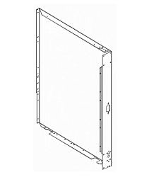 Панель боковая правая для XVC705 UNOX (0D1906A0)