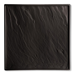 Блюдо квадратное 25х25 см Organic Black P.L. PROFF CUISINE (F2934-10FB)