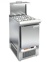 Стол холодильный с крышкой для салатов SLE3-1GN HICOLD