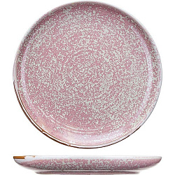 Тарелка с бортом 28см фарфор «Пион» KUNSTWERK