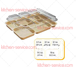 Поднос L 25 10146DCW-133 CAMBRO