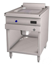 Поверхность жарочная, газовая 1 1/2 полурифлёная Optima 850 MKN