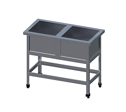 Ванна моечная ВСМ-2/700-ЮТ ТЕХНОЛОГИИ ЮГА