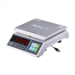 Весы порционные M-ER 326 AFU-32.1 "Post II" LED USB-COM (двойной дисплей) MERTECH