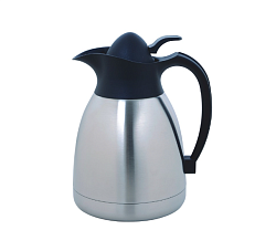 Кофейник-термос 1 л вакуумный, нержавеющая сталь MGSTEEL