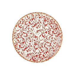 Тарелка 27см Venecia Maroon ID Fine