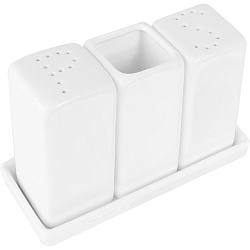 Набор для специй 3 предмета на подставке фарфор «Кунстверк» KUNSTWERK