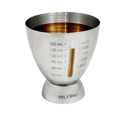 Джиггер 30-180 мл нержавеющий VIN BOUQUET