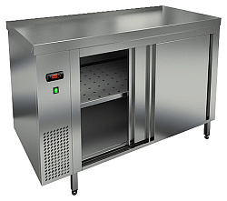Стол с тепловым шкафом TS430 12 GN HICOLD