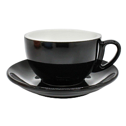 Пара чайная 270 мл черная  Barista P.L. PROFF CUISINE (INQ-CS119228WD-Black)