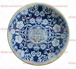 Тарелка плоская Corendon Blue Blanc декор 1 KUTAHYA (BNTS32DU891310)