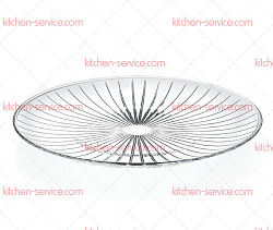 Тарелка d 26 см хрустальное стекло Sunbeam RCR Cristalleria (26040020106)