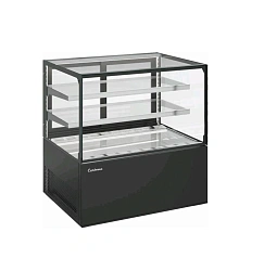 Витрина кондитерская KC71-110 VV 0,9-1 BUILT-IN (9005) ПОЛЮС