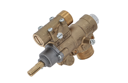 Кран газовый тип 23S/O МЖ 35 мм вход для газа M28x1,5 OLIS (6A013600)