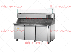 Стол для пиццы CHEF LINE LTPZ111TURD32 (без агрегата) APACH