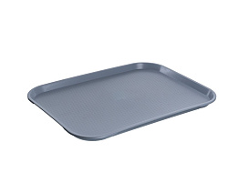 Поднос 445х345 мм серый, поверхность классик (107) MGprof (1758)