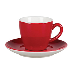 Кофейная пара 80 мл красная Barista P.L. PROFF CUISINE (4626/4627 red)