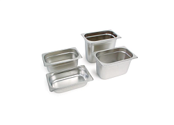 Гастроемкость GN1/4 х150 мм 265х162 мм 3.8 л нержавеющая сталь MGSTEEL