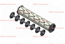 Ножи для круассанов 5 рядов FLAMIC (RTC700-5)