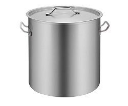 Котел 33 л 35х35 см, с крышкой, нержавеющая сталь MACO (X2753)