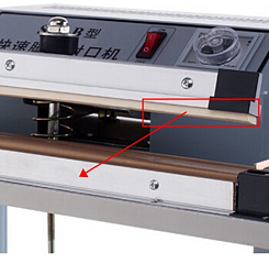 Уплотнитель силиконовый для прижимной планки ручного запайщика SF-B300 FOODATLAS (УТ000010650)