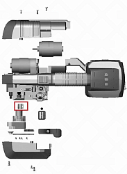 Рейка зубчатая натяжителя для KZ-16 HUALIAN (00-00002209)