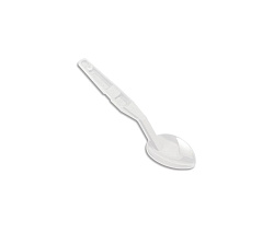 Ложка гарнирная 28 см, длина ручки 20 см, белая, поликарбонат до +120 С MGprof (1728)