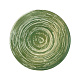 Тарелка 28см Swirl Green 1972 BY ID FINE