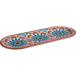 Блюдо «Арабеск» овальное 38 см пластик APS