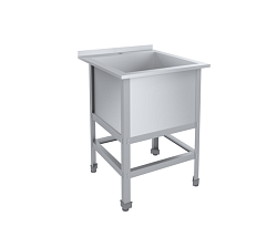 Ванна моечная 1 секция ЭКОНОМ ЦК с бортом ВМО1-430ЭЦК-Мб ПИЩЕВЫЕ ТЕХНОЛОГИИ