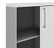 Шкаф купе HK/2 КОБОР 120/40/M aluminum/premium