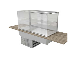Витрина холодильная встраиваемая ВСВ-107/CUBE GASTROLUX