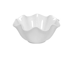 Салатник волнистый край 150 мм, 375 мл Royal White 6-48 TUDOR ENGLAND (TU0045)