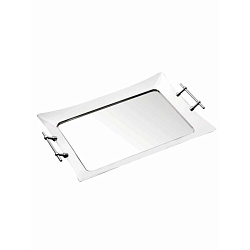 Поднос с ручками 46х30 см сатин NARIN