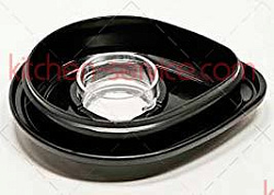 Крышка черная с мерным стаканом для блендера KSB555 KitchenAid (КитченЭйд) (9709363)