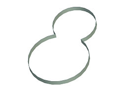 Форма кондитерская Восьмерка для FOODATLAS (УТ000011680)