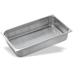 Гастроемкость перфорированная 1/1х100 мм 13,5 л нержавеющая сталь P.L. PROFF CUISINE (JQ11-4HE / Е811-4Р)