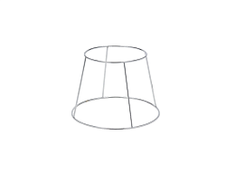 Подставка фуршетная для подноса сталь нержавеющая 20/25х19 см ETERNUM (3400)