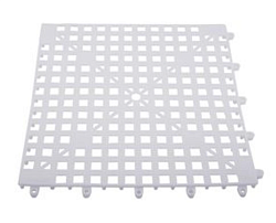 Коврик барный мат 33х33 см белый THE BARS