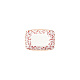 Блюдо прямоугольное 13см (12x8) Venecia Maroon ID Fine