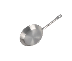 Сковорода нержавеющая 280х48 мм, тройное дно, индукция ROAL