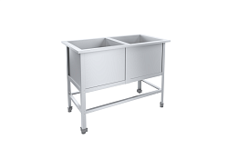 Ванна моечная 2 секции Стандарт НК ВМО2-530С304НК-М ПИЩЕВЫЕ ТЕХНОЛОГИИ