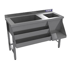 Станция барная 1260х500(690)х850 мм КАМИК