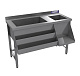 Станция барная 1260х500(690)х850 мм КАМИК