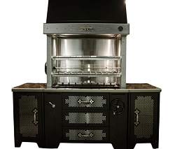 Мангал на древесном угле УММ/1 для закрытой веранды GRILL MASTER