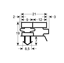 Уплотнитель изоляционный для AMITEK (R00111)