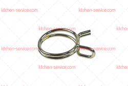 Хомут шланговый 30 мм для печи (7106893)