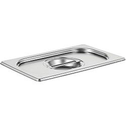Крышка для гастроемкости GN 1/4 26,5х16,2см сталь нержавеющая PROHOTEL