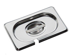 Крышка для гастроемкости с отверстием для ложки GN - 1/9 FOODATLAS (УТ000011266)